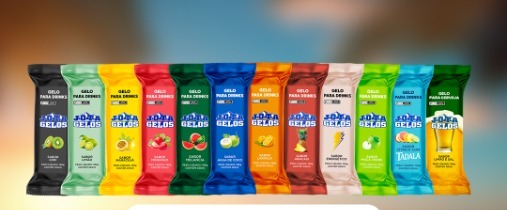 Gelos Saborizados da Jota Gelos